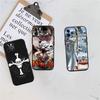 One Piece Edward Newgate Soft Shell Phone Case for iPhone 16 15 14 13 12 Pro Max Plus Mini
