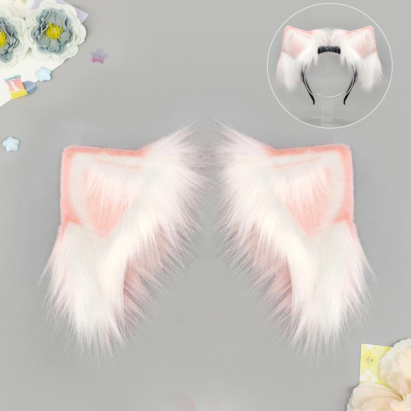 

Charging simulation, animal ear, gravity sensing, touch, electric cat ear cos props, somatosensory movable folding ear cat ear headband