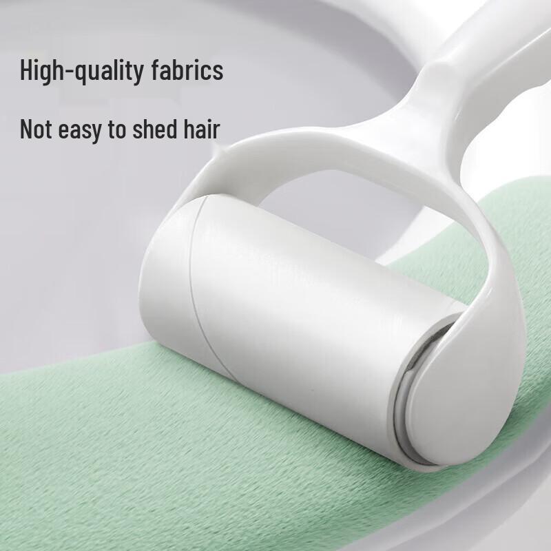 Meiliya Thick Velvet Reusable Toilet Seat Covers (4 Pairs)