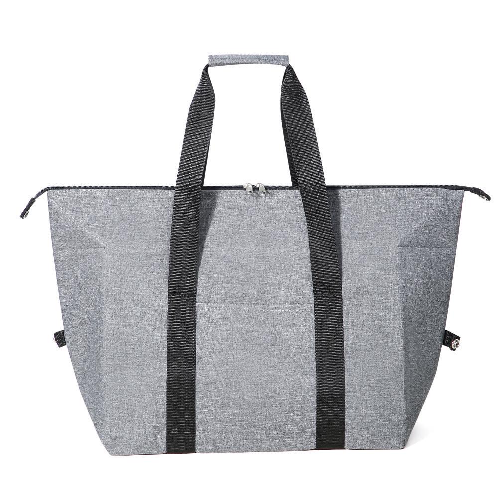 Large-Capacity Folding Insulated Picnic Bag - Portable, Aluminum Foil, Fresh-Keeping, Outdoor Use