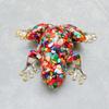 1 pezzo Colla di Cristallo per Creare Rana di Cristallo Artigianato Rana di Cristallo Decorazione d'Interni Regalo di Cristallo