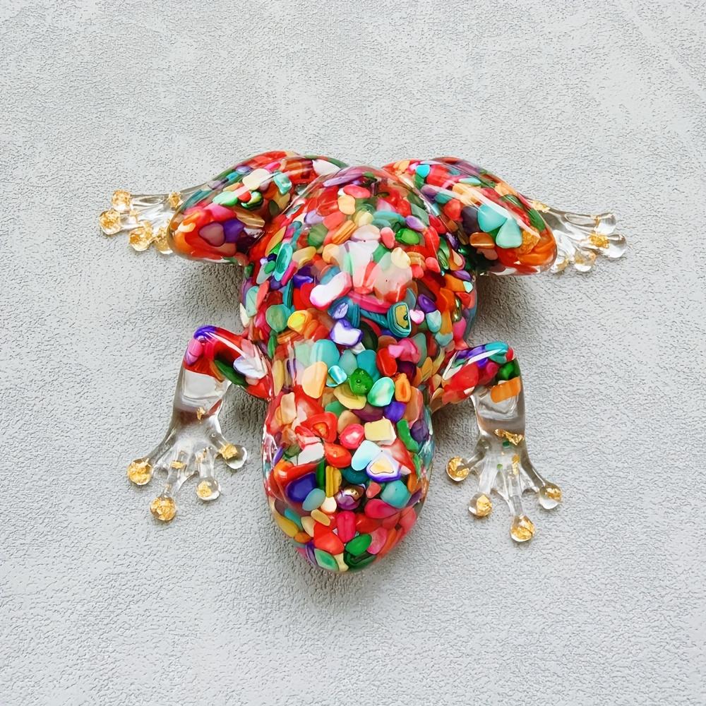 1 pezzo Colla di Cristallo per Creare Rana di Cristallo Artigianato Rana di Cristallo Decorazione d'Interni Regalo di Cristallo