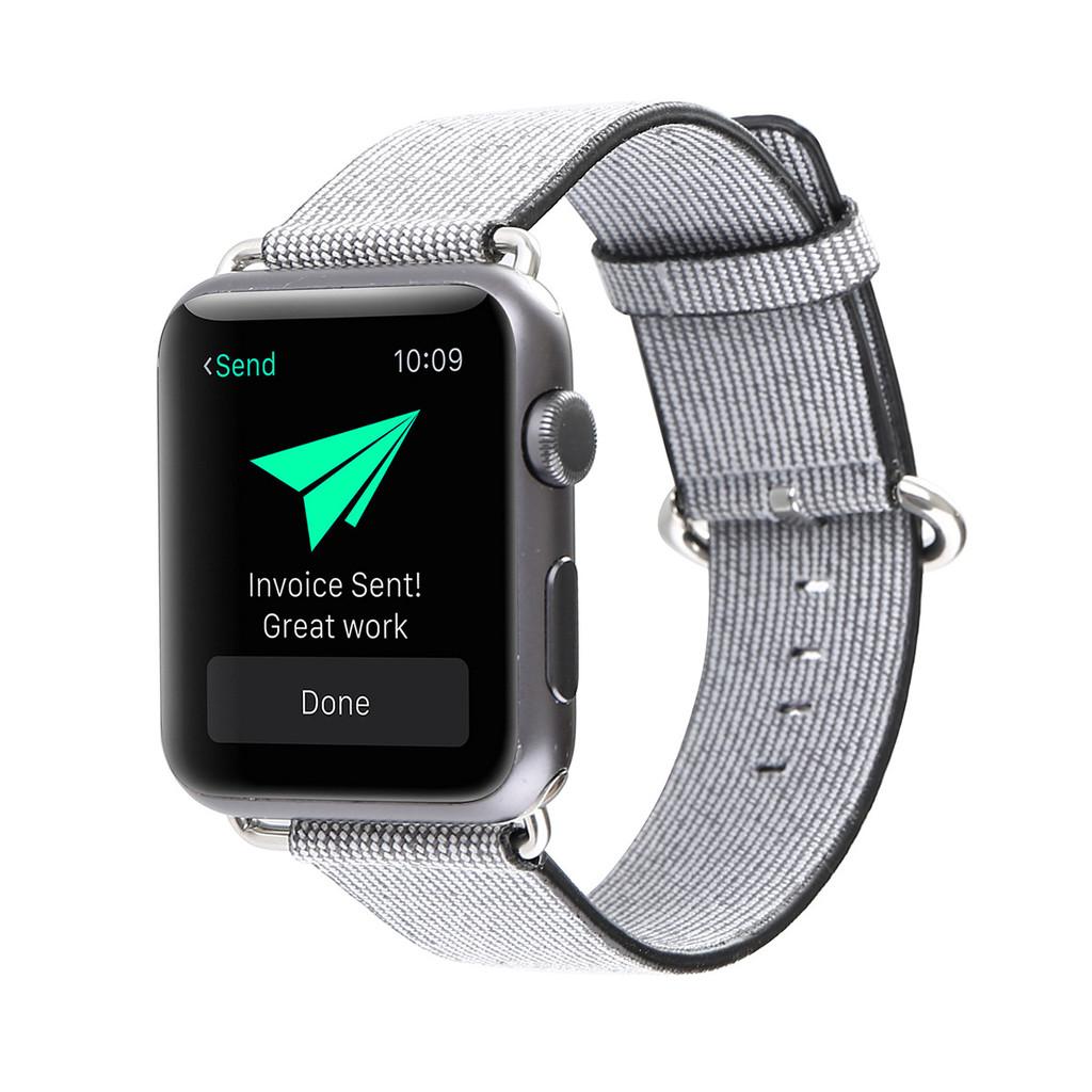 For Apple Watch Multi Color Woven Adjustable Strap For Fashionable Men And Women