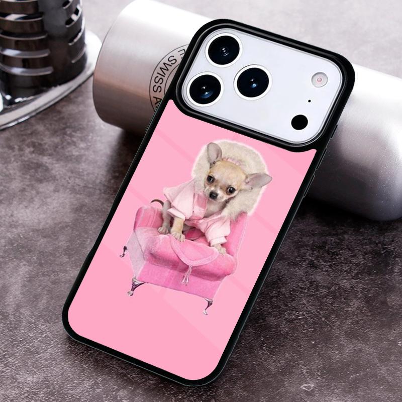Chihuahua Dog Cute Animal Phone Case For iPhone 17 16 15 14 13 12 11 Pro Max Plus 17Air Soft Silicone Cover