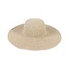 Good goods travel beach big brim straw hat summer seaside foldable sun hat women's sun protection