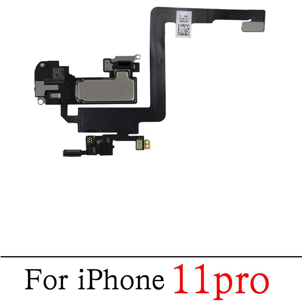Ear Speaker For iPhone X XR XS 11 Pro Max Earpiece With Flex Cable Replacement NO Face ID