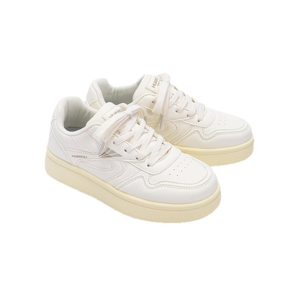 Global versatile board shoes women's autumn ZHQ68553 new student height-increasing board shoes popular light white shoes women