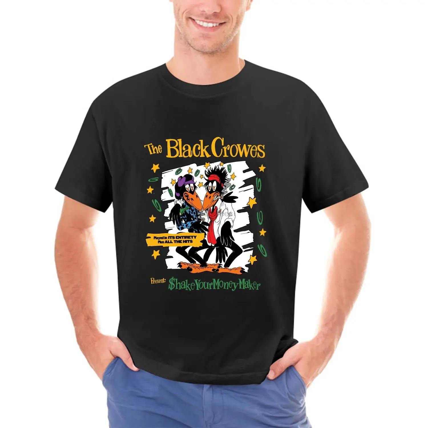 

Black Crowes 30th Anniversary Tour New Black T-shirt All size - Men s Summer Cotton Graphic Tee S разноцветный