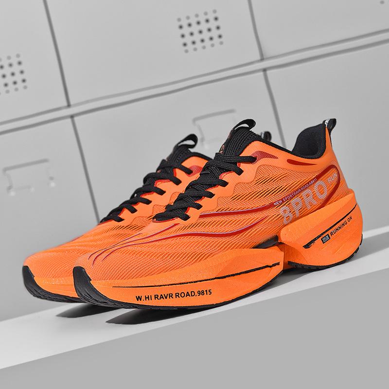 New Chitu 8pro Middle School Students Running Shoes Autumn Mesh Students Super Soft Racing Breathable Body Test Carbon Board Sports Shoes