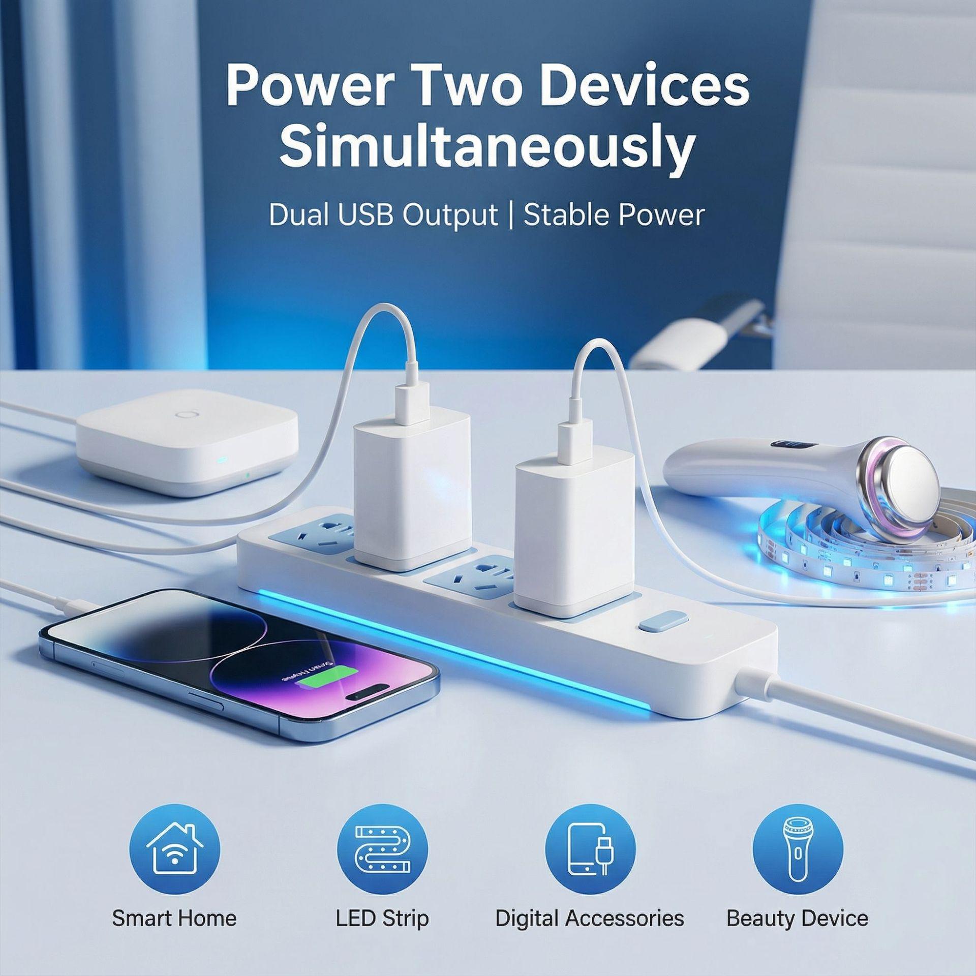 

5V2A Dual USB Charger Multi-Port US/EU Standard FCC Certified Mobile Charger Dual-port US Standard 5V2A Charger чорний