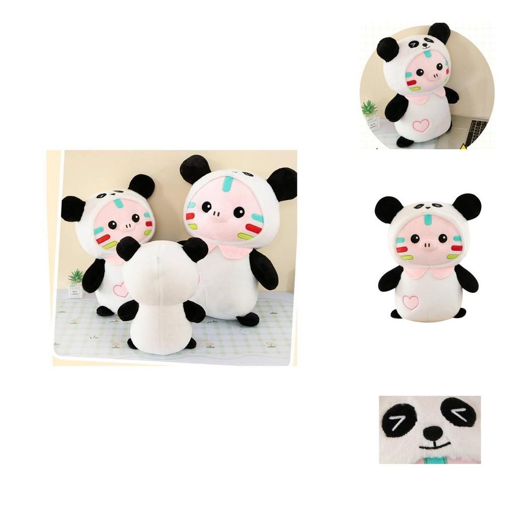 Adorable Plush Toy Panda Doll Soft Stuffed Animal Cuddle Pillow Perfect For Birthdays