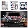 ETNR1 New 2025 New Car Sticker for BMW Motorcycle Helmet Styling Car Logo Helmet Motorcycle Sticker R1200 GS Motor Sport Sticker Car D
