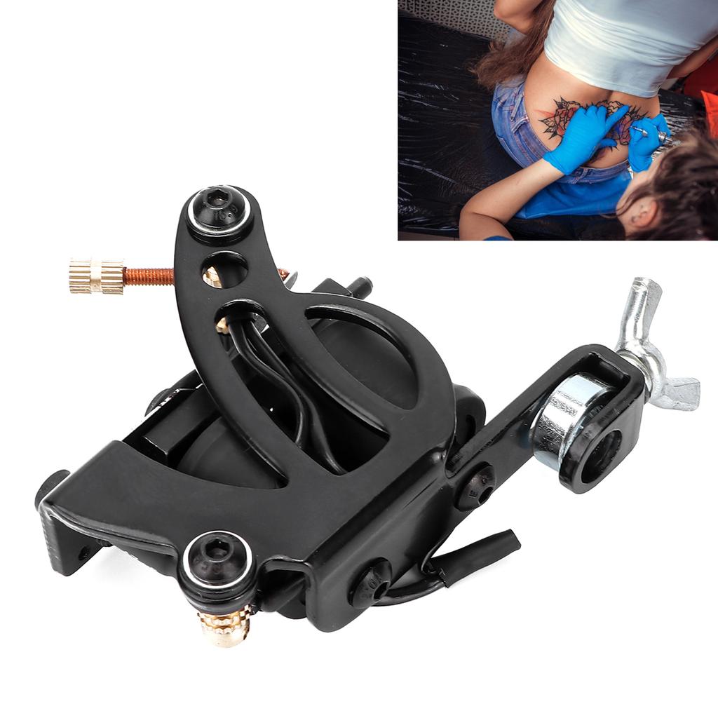 Tattoo Coil Machine Copper Alloy Liner Shader Professional Tattoo Machine Supplies 10 Wrap Coils