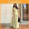 Elegante Abito Midi Off-Shoulder in Poliestere Silksoft per Appassionati di Moda Primaverile