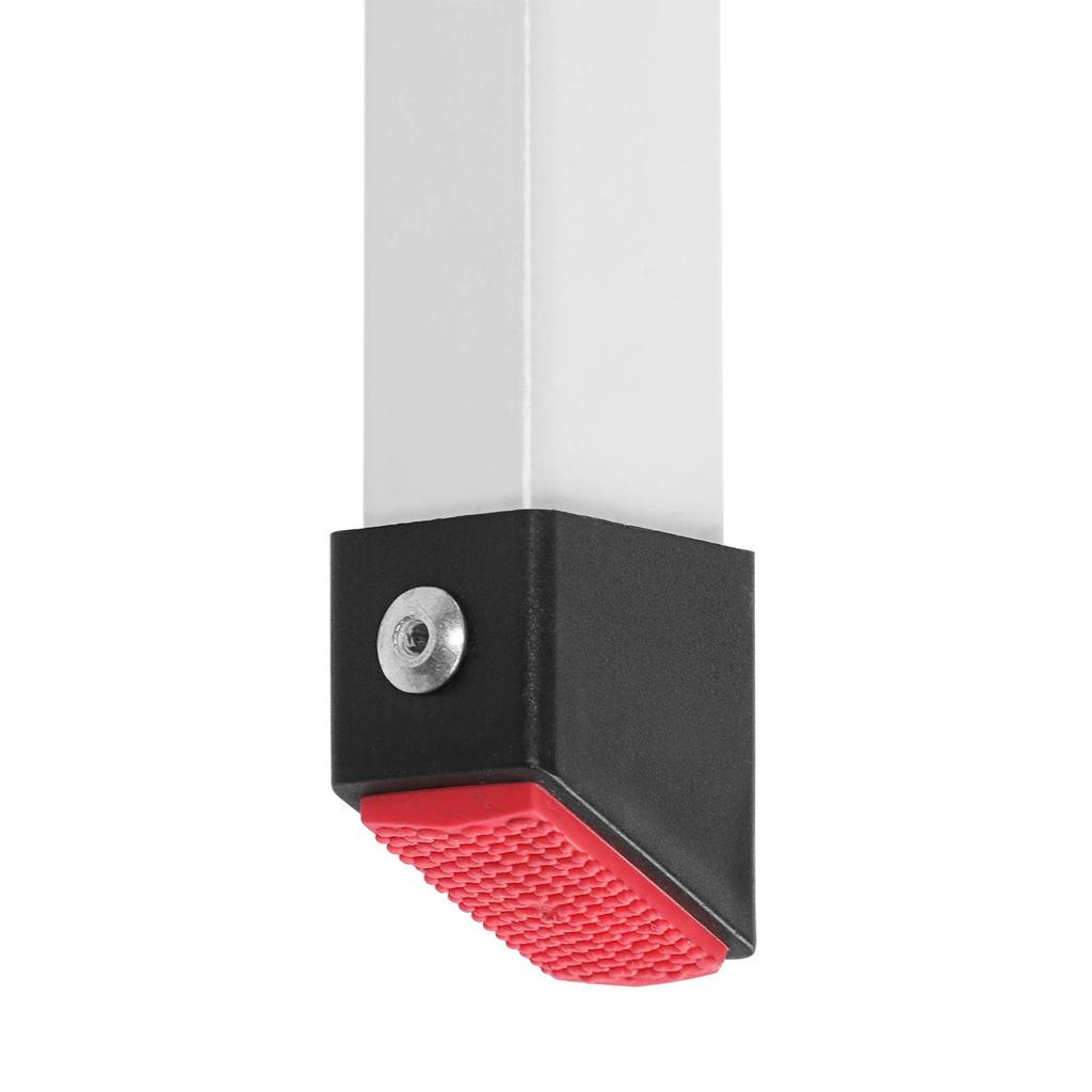 SONGMICS 3 Step Ladder, Heavy Duty Steel, Folding, Portable with Anti-Slip Mat Max. Load Capacity up to 150 kg Tested and Certified by TÜV Rheinland
