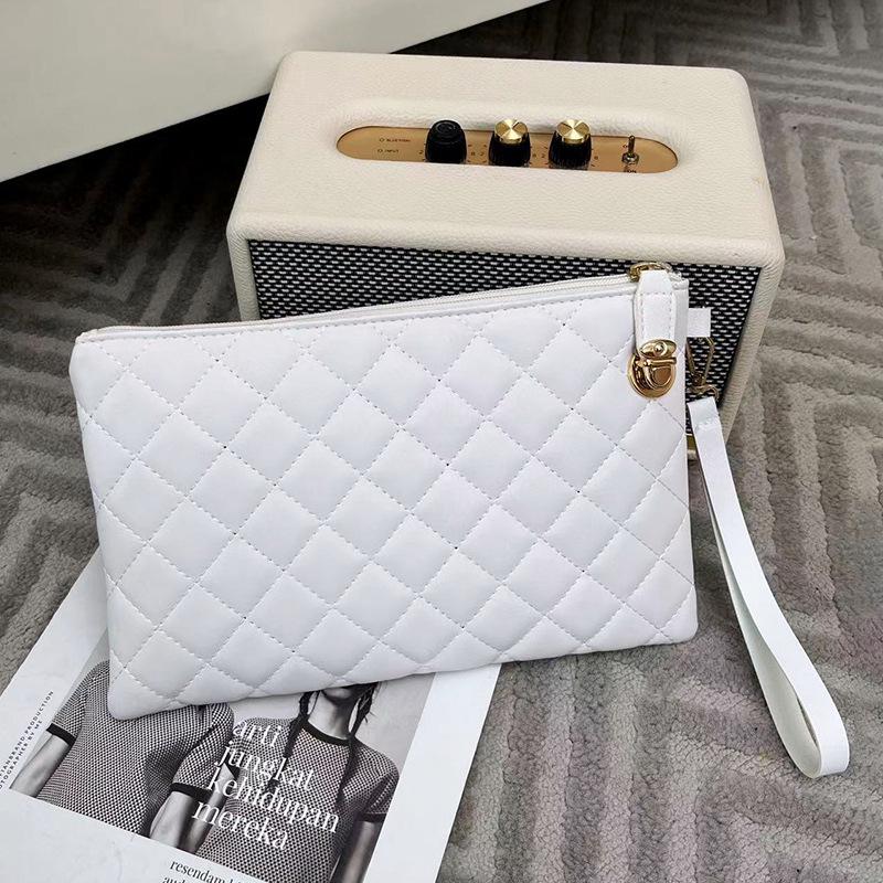 Women's 2026 Summer Diamond Pattern Clutch & Cosmetic Phone Bag