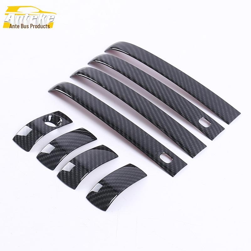 Compatible with 17 Grand Cherokee Models: Door Handle Trim & Armrest Sticker Set