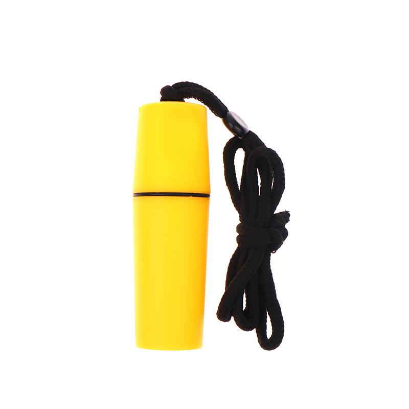 Practical Water Resistant Storage Tube With Lanyard Portable Storage Case For Coins And Cash For Beach And Hiking Rafting
