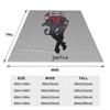 Helltaker Pattern Anime  Blanket Soft Warm Flannel Throw Blanket Bedding for Bed Living room Picnic Travel Home Couch