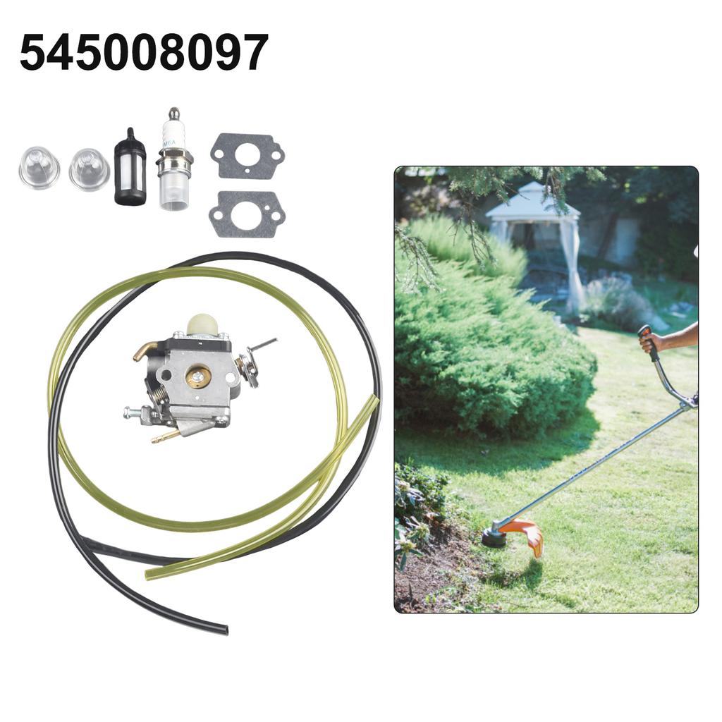 Metal Practical To Use High Quality Outdoor Power Equipment Carburetor Fuel Line Fuel Filter Fuel Line Kit 129C 545008097