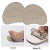 Leather Forefoot Pad: Soft, Sweat-Absorbing, Anti-Slip Stickers for High Heels and Summer Sandals.