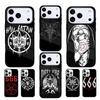 Pentagram 666 Demonic Mobile Phone Case Compatible with IPhone 17 16 15 14 13 12 11Pro Max 17 Air Cover