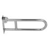 Flip Up Bathroom Grab Bar Stainless Steel Ergonomics 90 Degrees  Vertical Rotation Wall Mount Toilet