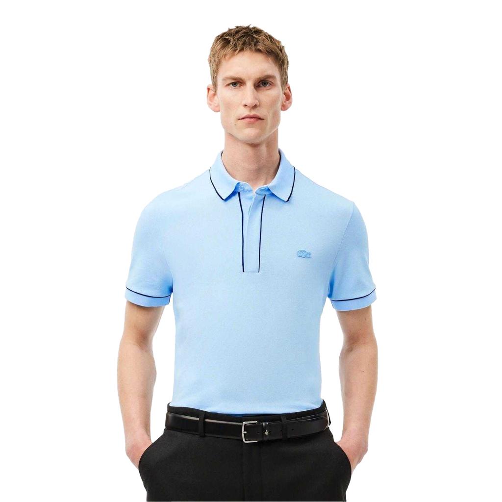 Lacoste Men's Paris Pique Stretch Regular Polo Shirt