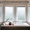 3D No Glue Static Cling Window Films Privacy Cut Glass Window Sticker for Bathroom Office Kitchen Window Decor