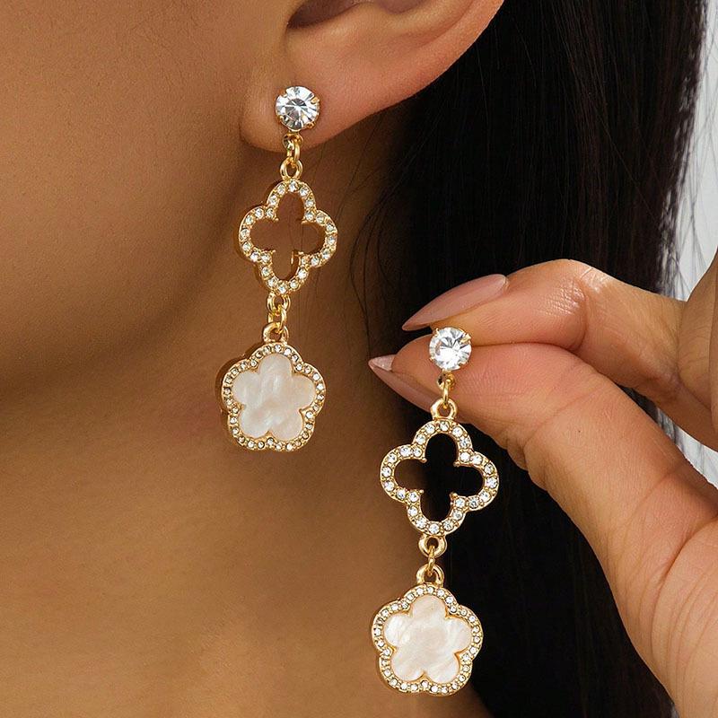 Elegantné magnetické diamantové spony do uší, ideálne pre neprepichnuté uši. Japonsko-kórejský módny doplnok pre špičkový vzhľad celebrít.