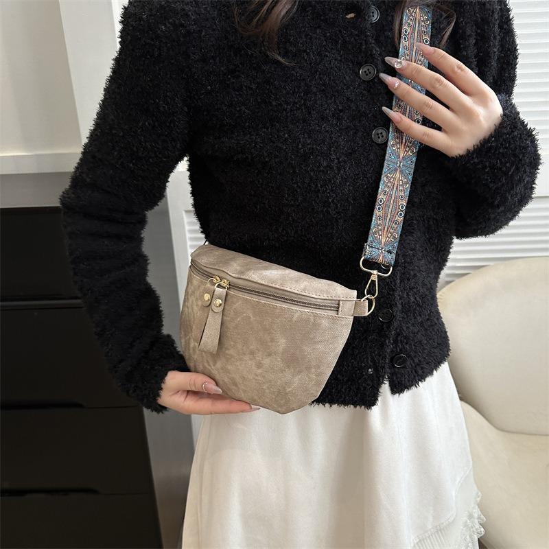 Fashionable Solid Color Women's Bag, Stylish Single Shoulder Crossbody Bag