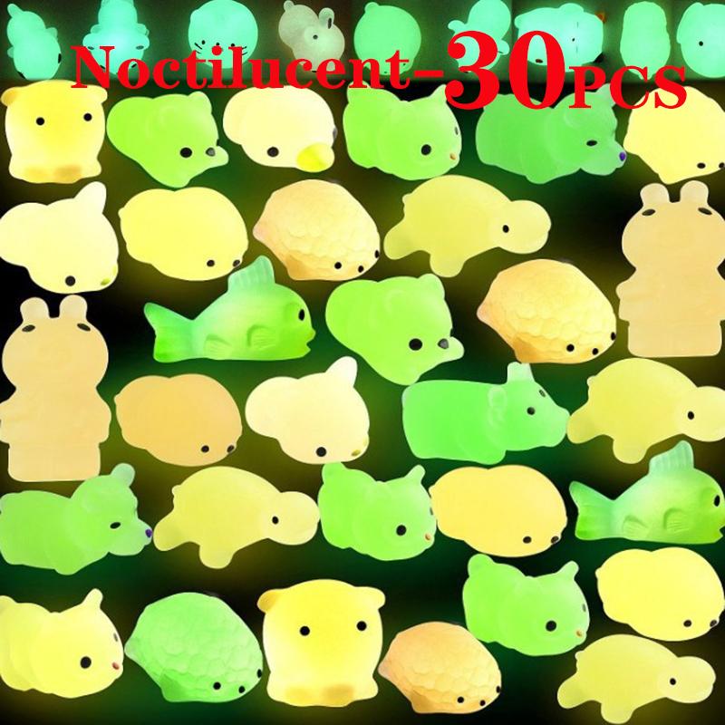 10/30/50 Stück Kawaii Mochi Squishy Spielzeug Langsam aufsteigend Stressabbau Spielzeug Mitgebsel Geburtstag Geschenke Party Mitgebsel für Kinder Packung