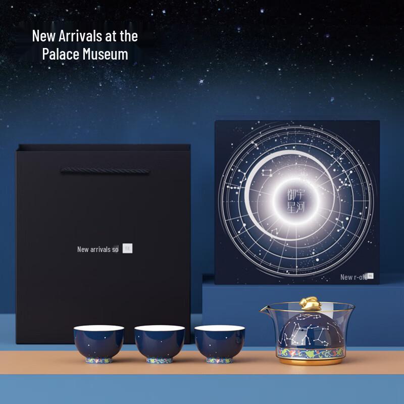 Forbidden City Royal Universe Ceramic Tea Set Gift Box
