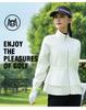 PGM Women's Ruffle Hem Zipper Stand Collar Golf Jacket - Autumn/Winter 2025 Collection