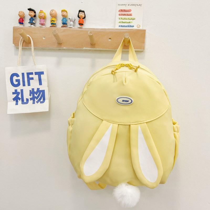 Schoolbag new Oxford cloth kindergarten cute rabbit backpack student campus mini schoolbag children spring outing small backpack