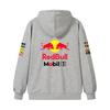 Red Bull F1 Team Zipper Hoodie Verstappen Formula 1 Racing Zipper Sweatshirt Men Women Casual Pullover
