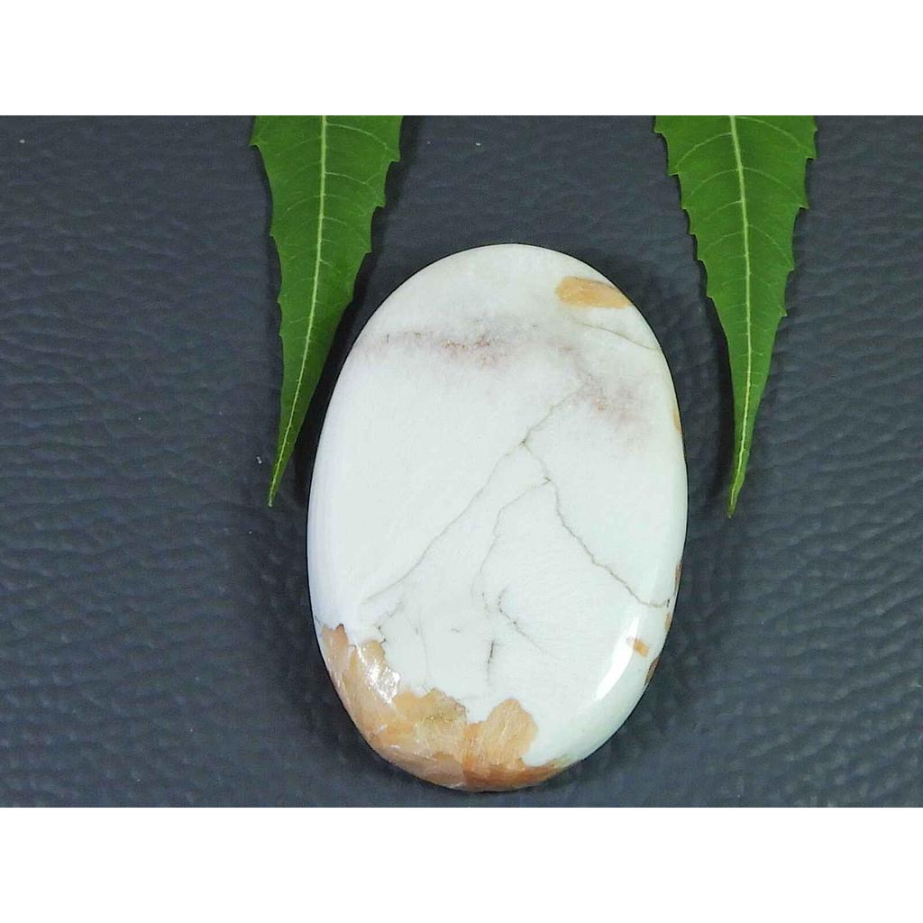 Natural Pink Scolocite Oval Shape Cabcohon Loose Gemstone 102Cts. 30X46X09MM SK-3535
