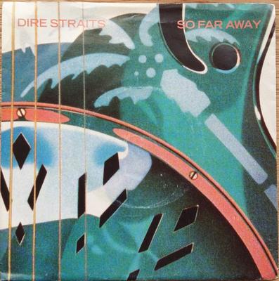 7-Zoll Schallplatte DIRE STRAITS - So Far Away DSTR9 Vertigo 1985 UK Rock Gebraucht