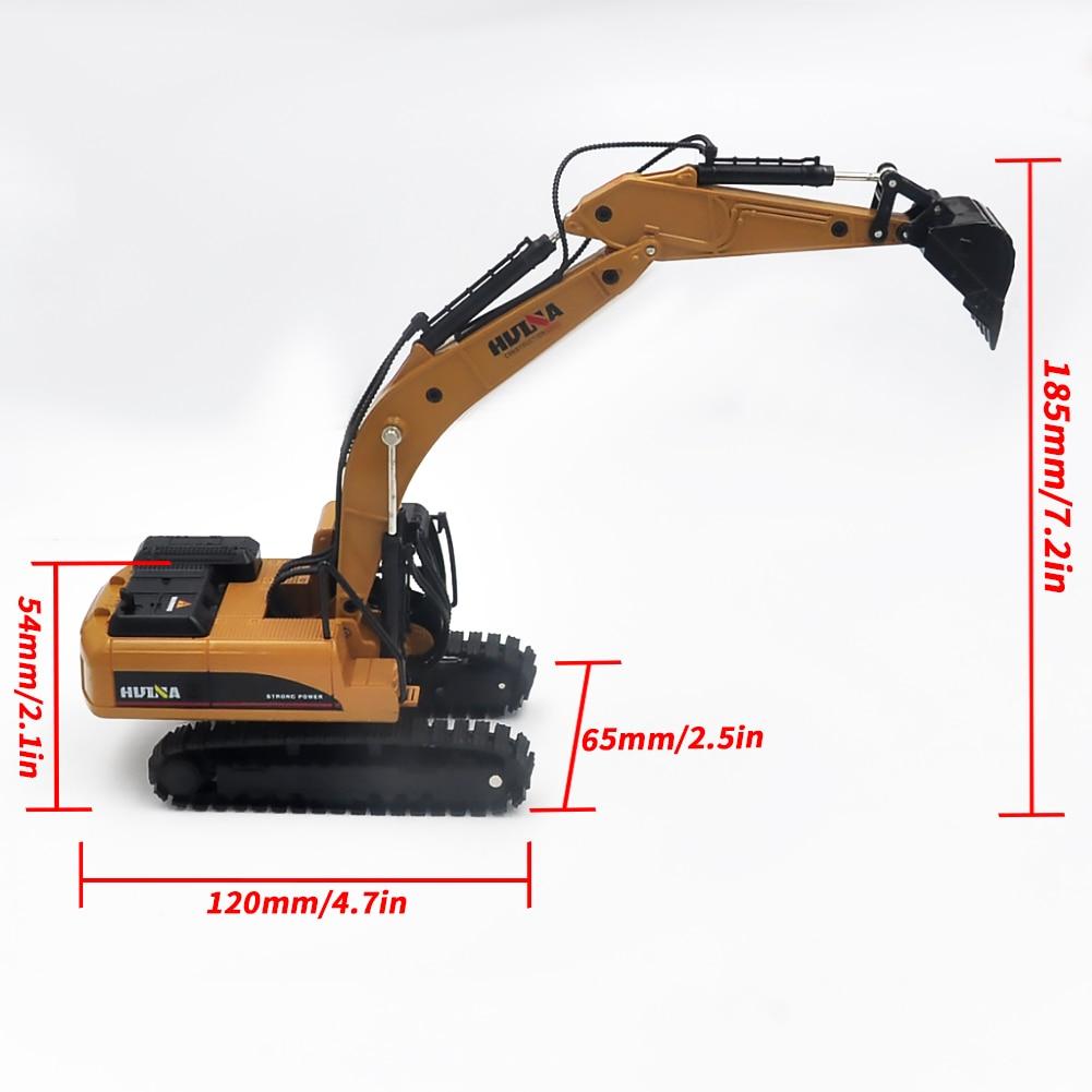 High Simulation Alloy Engineering Vehicle Model, 1: 50 Alloy Excavator Toys, Metal Castings, Toy Vehicles, Free Shipping
