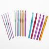 Color Anodized Aluminum Single-Ended Crochet Hook - Yarn Knitting Tool