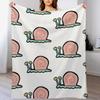 GARY Throw Blanket Plush Fuzzy Cozy Blanket for Couch Sofa
