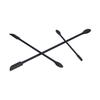 3pcs Long Handle Silicone Spatula Set Double Head Spatula  Beauty Product Scraping