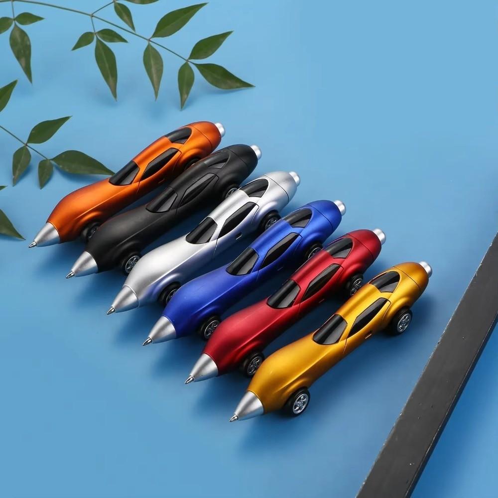 Novelty Colorful Car Ballpoint Pens Blue Ink 0.7mm Writing Pen Children's Gifts Primary School Prizes Neutral Pen Stationery