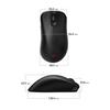 BenQ Japan ZOWIE EC1-DW Wireless Gaming Mouse (Large Size / Asymmetrical Design / 63g / 3950 Sensor / 4000Hz / Enhanced Wireless Receiver Included / R
