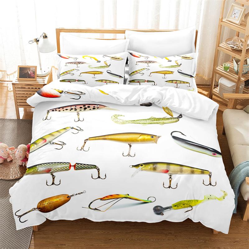 Colorful Animal Duvet Cover Set Fashion Bedding Set Lovers Linen Queen Bed Boy Girl Comforter Cover Set Children Bedding Set