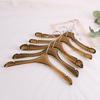 Transparent Acrylic Children's Clothes Hanger with Customizable Logo Option