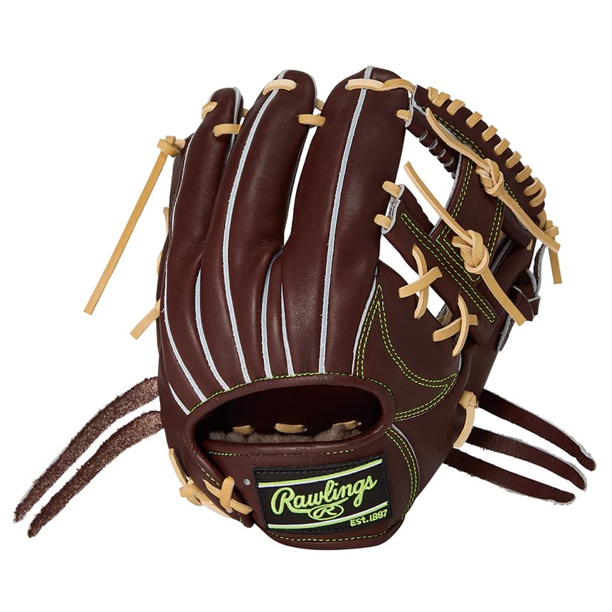 Rawlings PREMIUM GH5HPN6X Baseball inches HOH® Glove, Hardball, Infielder's, Espresso, 11.2 (Right-Handed Throw)