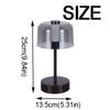 Cordless Retro Table Lamp Dimmable Touch Sensor LED Reading Lamp Wireless Lighting USB Rechargeable Metal Night Light