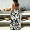 Long Backless Sleeveless Wrap Dress Women 2026 Loose Fit Casual Beach Vacation