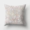 Car Waist Pillow Geometric Sofa Pillow Case Polyester Creative Home Office Pillow Case